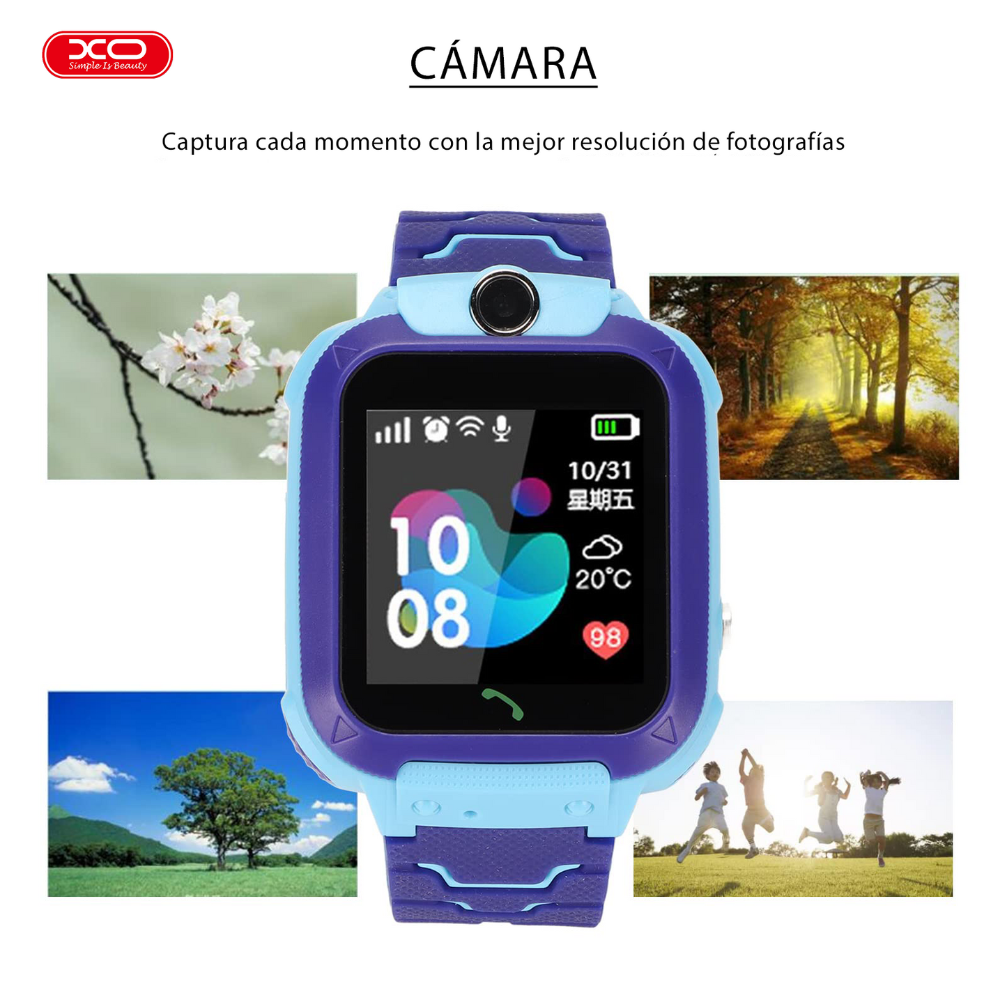 Reloj Inteligente H120 Para Niños XO