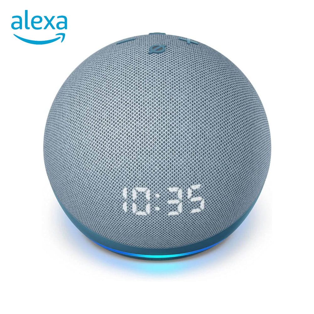 Parlante Inteligente Amazon Alexa Echo Dot 4ta Generación Con Reloj
