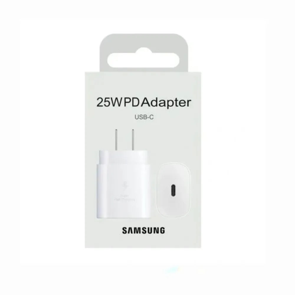 Adaptador USB-C PD 25 Wats Cubo Tipo C Samsung
