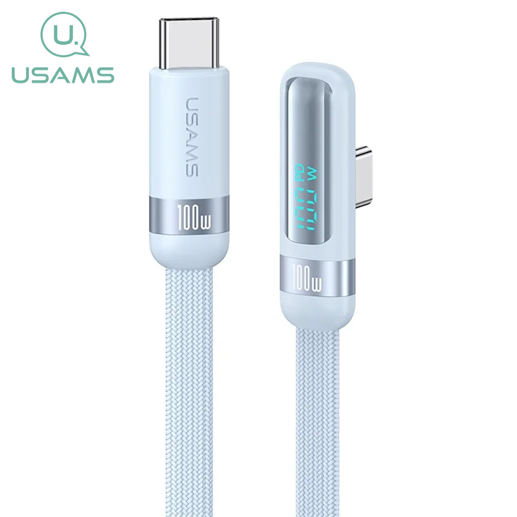 Cable Usams Carga Rapida Digital De 200cm 100w