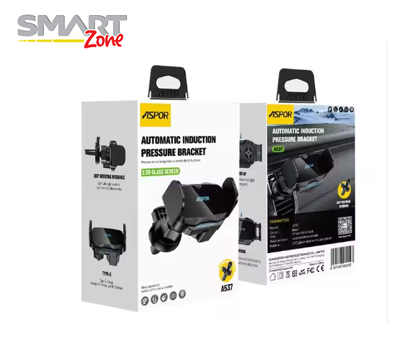 Holder Para Rejilla Negro Aspor