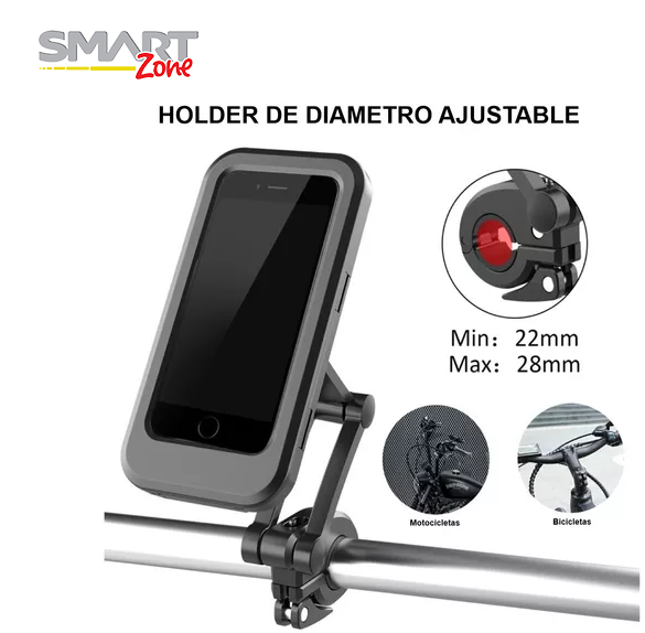 Holder Para Para Motocicleta Ajustable Universal