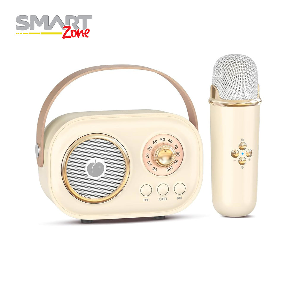 Parlante Bluetooth Retro Plus Karaoke