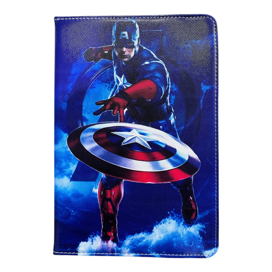 Estuche Tablet Agenda Universal 8 Pulgadas Capitan America
