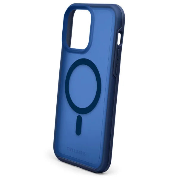 Estuche  IPhone 13  Pro  Max  Polarizado  con Anillo Azul