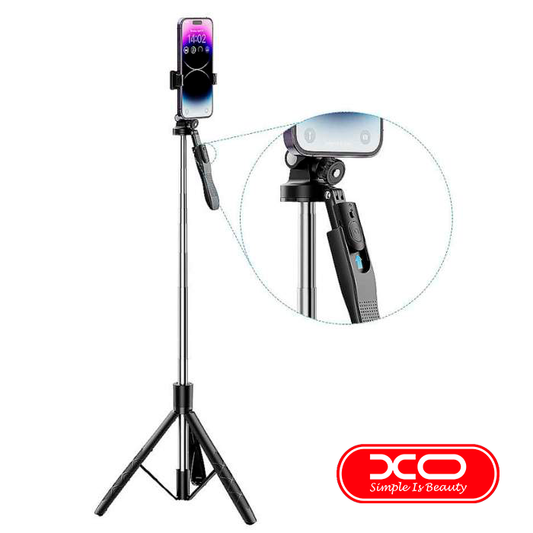 Selfie Stick Bluetooth XO, con trípode