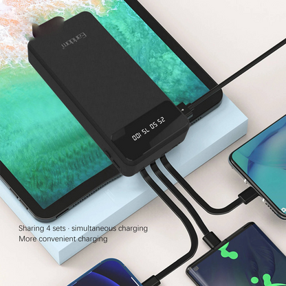 Bateria Externa Earldom PB51 20.000 mAh con Cables