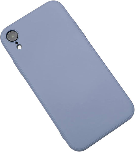 Estuche Silicone iphone Xr Gris