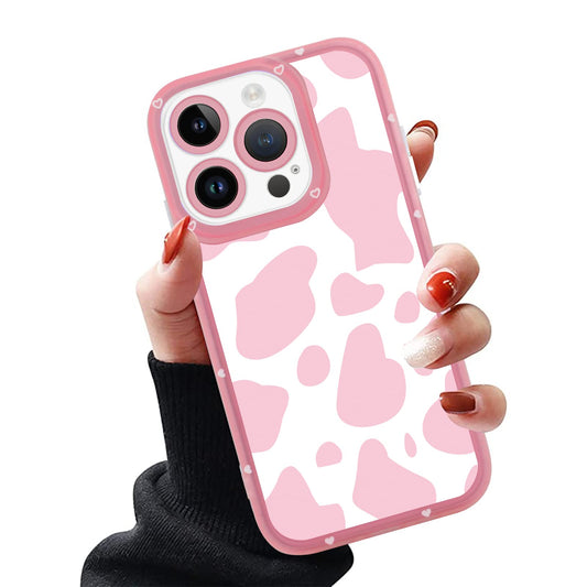 Estuche   Diseño Cow Print  Lila   Iphone 14 Pro Max