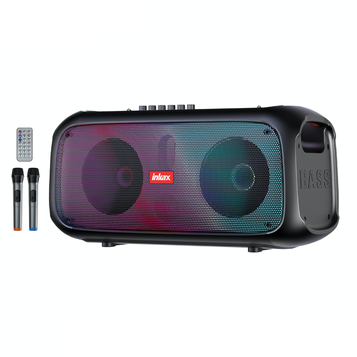 Parlante Bluetooth RGB Inkax con Microfono BS-49