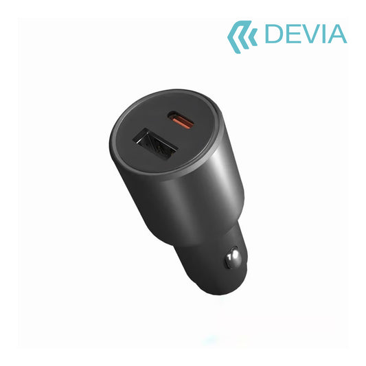 Adaptador Carro Mini PD +QC 3.0  30w