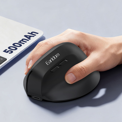 Mouse Vertical Inalámbrico Ergonómico DPI ET-KM21