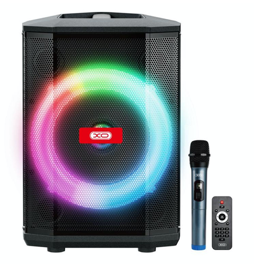 Parlante Bluetooth RGB XO con microfono y control F53