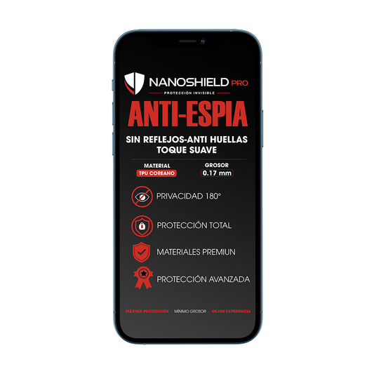 Protector Pantalla Nanoshield Anti Espia