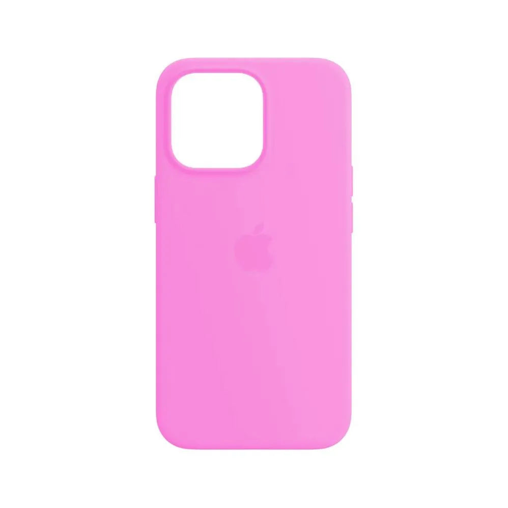 Estuche Silicone Iphone 13 Pro Max Rosado