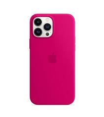 Estuche Silicone   Fusia iPhone 13