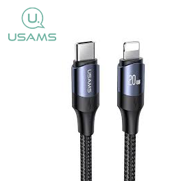 Cable Usams USB-C a Lightning 20w
